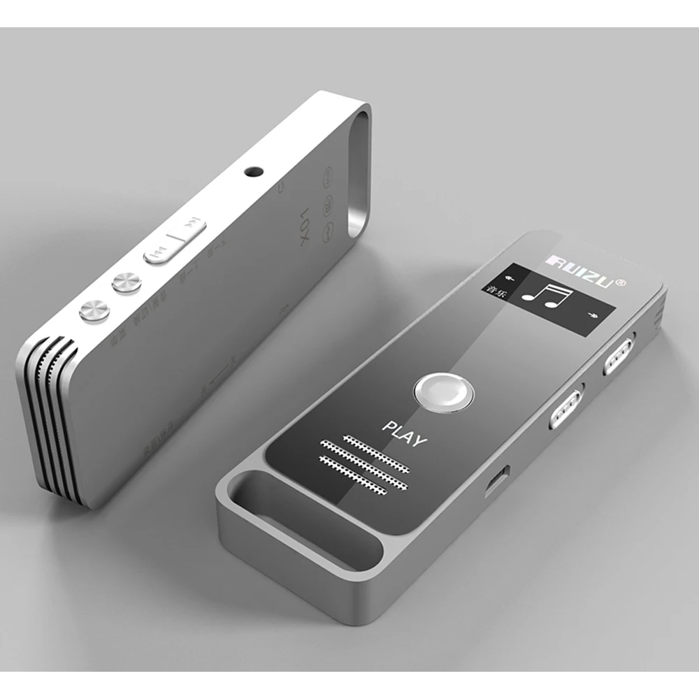 Newest Original RUIZU X01 Sport Mini Portable Lossless MP3 Music Player Hidden Digital Audio Voice Recorder Pen 4GB Dictaphone
