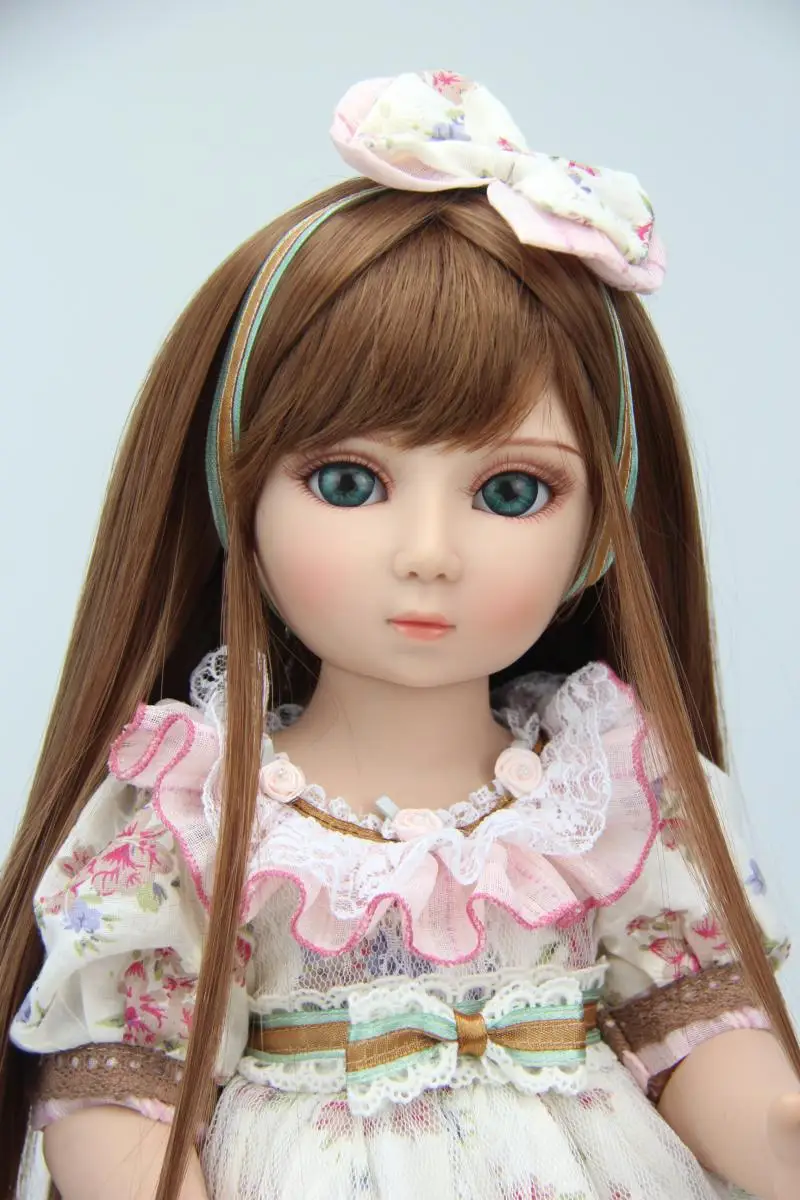 

Vinyl fashion lifelike animation princess SD BJD 1/4 doll toy for kids baby birthday gift present play house girl brinquedos
