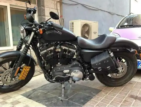 Индивидуальные XL1200 Sportster XL88 путешествия пакеты мотоцикл седло мешок круиз модифицированы цена сбоку сумки