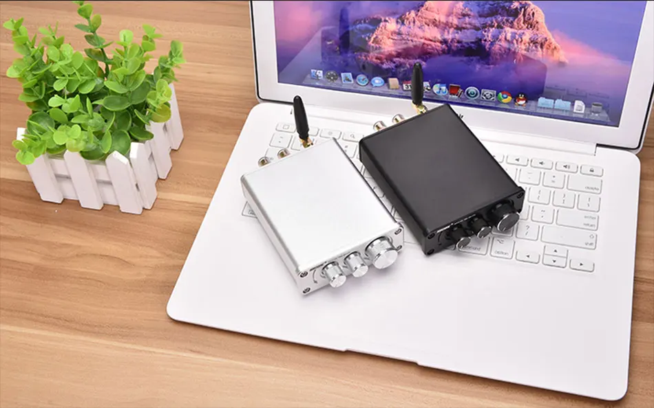 BORIZSONIC мини TPA3116 Bluetooth 5,0 HiFi усилитель мощности стерео домашний аудио цифровой усилитель с высокими басами