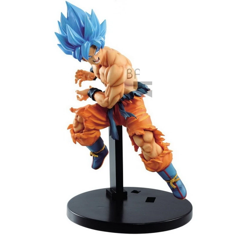 WSTXBD Banpresto Dragon Ball Z DBZ Tag God Blue Goku игрушки серии «vegeta» Фигурные модели кукол Brinquedos - Цвет: goku