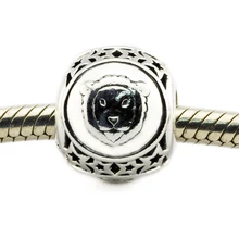 Подходит для браслетов Pandora Leo Star Sign Charms серебряные бусины 925 пробы
