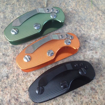 

50 Pcs/Lot Aluminum EDC Key Holder Organizer Clip Folder Keychain Case Pocket Tool Outdoor Necessary Key Clamp