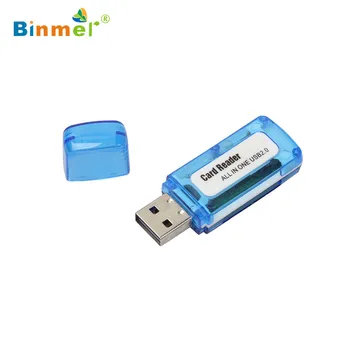 

ECOSIN2 Card Reader MINI USB 2.0 +OTG Micro SD/SDXC TF Card Reader Adapter U Disk April11
