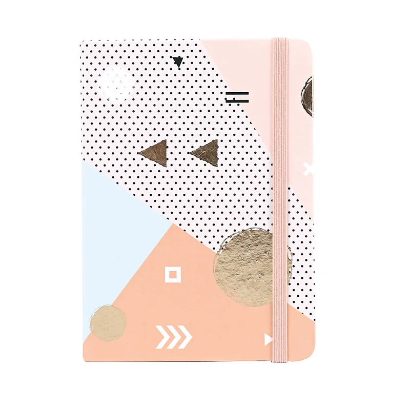 

2019 Gold Abstract Creative Graphics Design Christmas Plant Traveler Notebook Magic Journal Personal Organiser Study Supplies