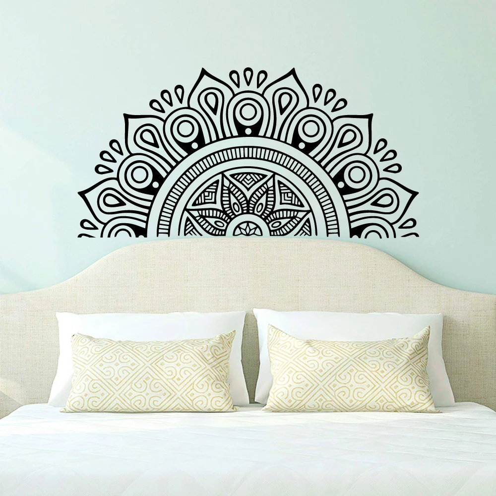 Exquisite Mandala Wallsticker Pvc Wall Art Paper For Kids Rooms Home Decor Living Room  Decal Vinyl Mural naklejki na sciane