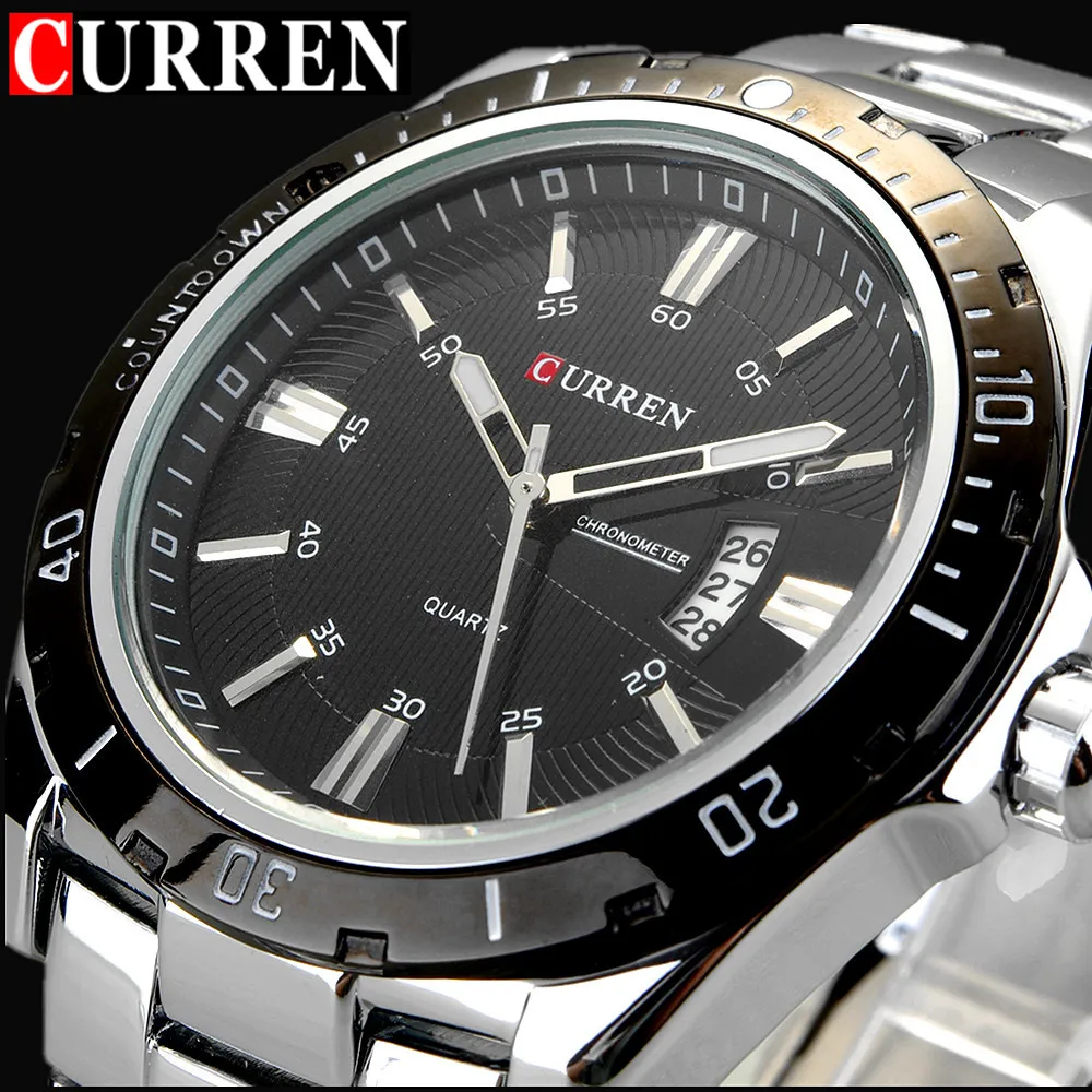 

2017 CURREN Mens Watches Top Brand Luxury Quartz Watch Men Waterproof Sport Wach Casual Military Clock Male Relogio Masculino