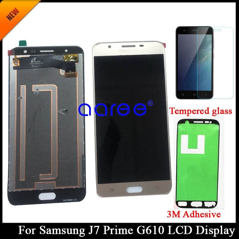 

100% Tested Adjustable For SAMSUNG J7 Prime G610 LCD Display for Samsung G610F J7 Prime LCD Screen Touch Digitizer Assembly