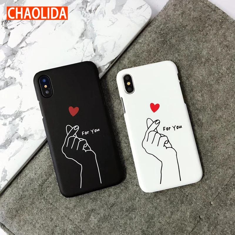 

CHAOLIDA Wholesale Lovers PC Hard Scrub Handphone Case Covers for Iphone X Cheap Cell Accessory Para Celular Drop Shipping