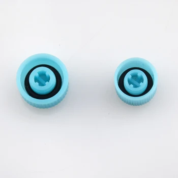 

2pcs Car Universal Air Conditioner for Car Refrigerant Valve Cap High and Low Plastic Side Port Easy Cap Auto