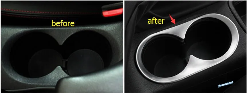 Yimaautoпланки Аксессуары для Mazda 3 ABS держатель стакана воды+ Переключение передач шестерни панель украшения крышка отделка