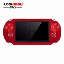 Портативная игровая консоль для видеоигр с двумя рокерами, 8 ГБ, 4,3 дюймов, портативная игровая площадка, загрузка камеры tv Out Ebook