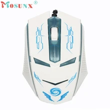 3200 Точек на дюйм LED Проводная Оптическая USB Мышь Мыши компьютерные для портативных ПК q0301