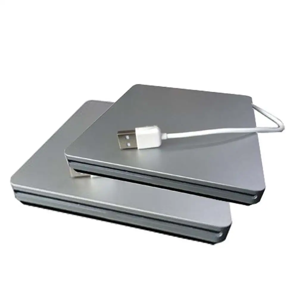 Тип всасывания Внешний USB 2,0 оптический привод CD DVD горелки плеер для ПК ноутбука