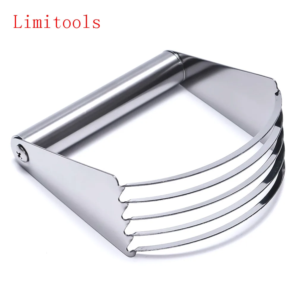 

Stainless Steel Pastry Dough Cutter Blender Mixer Whisk Tool Manual Noodle Cutting Tool Kitchen Gadget