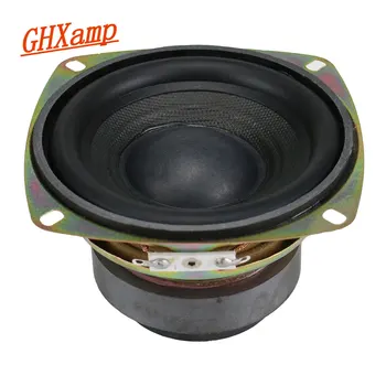 

GHXAMP 4 Inch Subwoofer Speaker Unit 8ohm 30W Hifi Woofer Loudspeaker Deep Bass Soundbox Long Stroke Double Magnetic 1PC