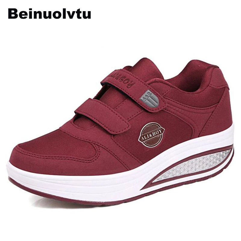 Autumn winter outdoor Girls Sneakers Platform Running Shoes for Women