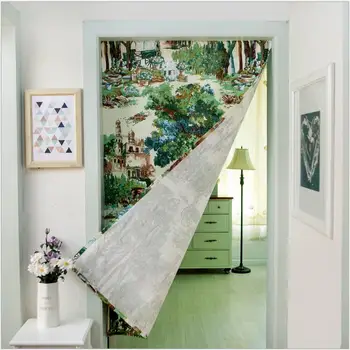 

Romantic Japanese Noren Doorway Curtain Decorative Door Curtain