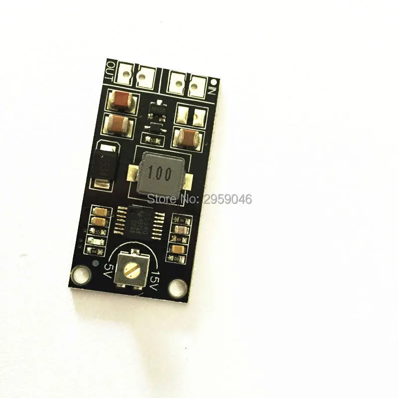 

Matek DC-DC Boost Voltage Booster Regulator 3-13V to 5-15V Step-up Module 3A Adjustable Voltage Maximum Output Aeromodelling RC