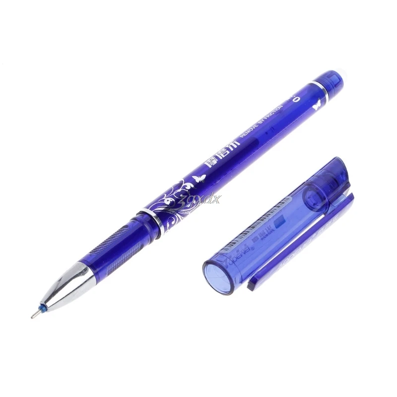 0,5 мм стираемая Гелевая Ручка-роллер магический роллер для письма канцелярские принадлежности для студентов и Прямая поставка - Цвет: BL