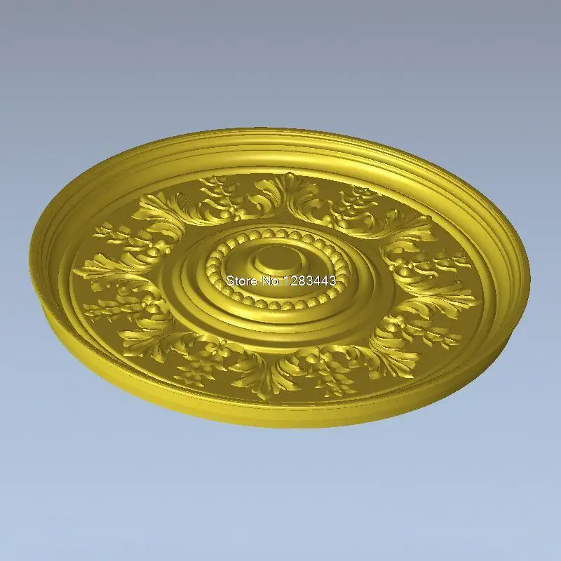 

High quality New 3D model for cnc 3D carved figure sculpture machine in STL file 3D furniture decoration Decor_61