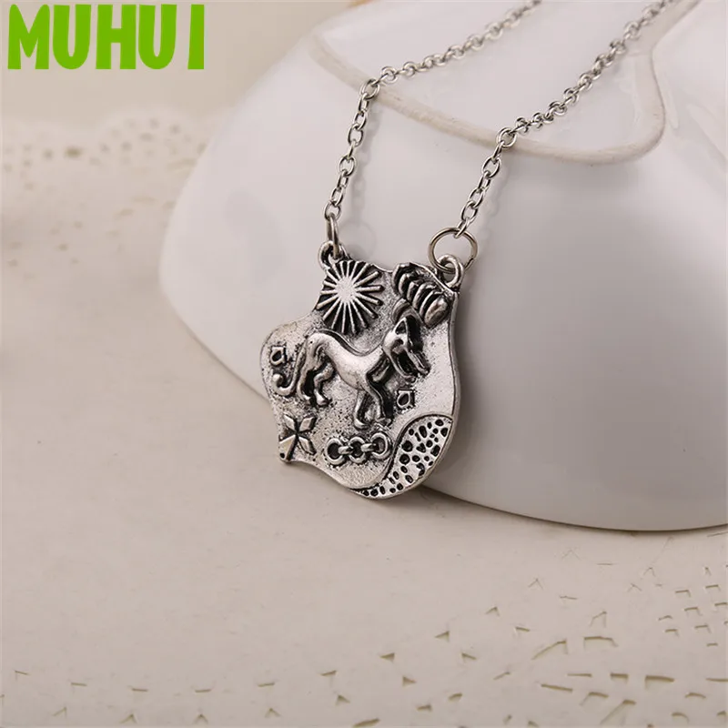 Vintage Teen Wolf Pendant Necklace Women Men Jewelry Collares Colar Kolye