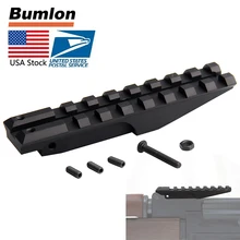 Тактический AK 74 Rail Боковое крепление Быстрый QD стиль 20 мм отсоединяющийся рельсовый замок прицела основной пистолет аксессуары с Пикатинни задний ткач