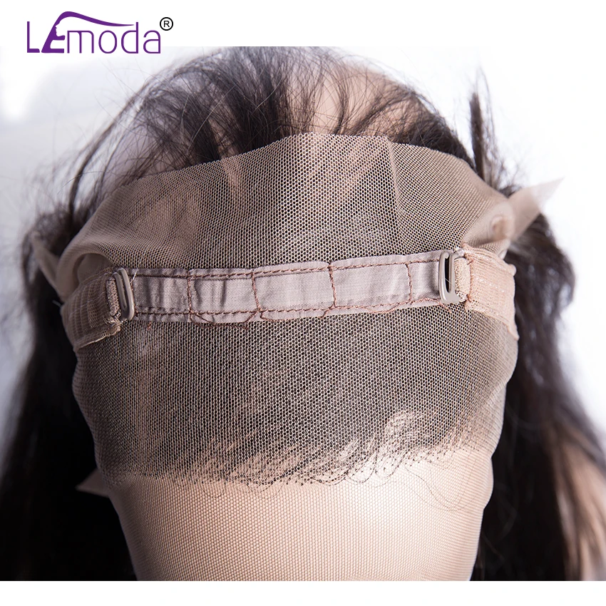 Lemoda 360 Кружева Фронтальная Малайзии прямые волосы застежка человеческих волос с