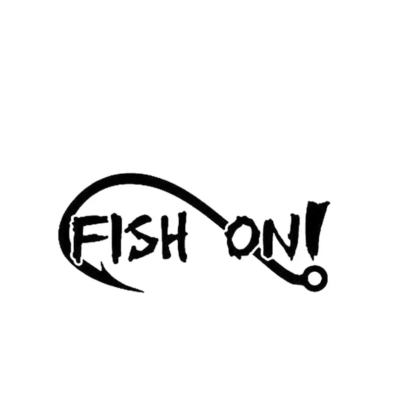 15.2CM*6.8CM Bass Fishing Fish Decal Sticker For Car Van Boa Rod Super Cool Car Styling Decal