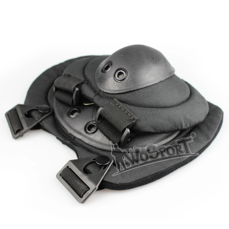 WoSporT открытый Kneepad локоть Тактический Военная Униформа Охота взрослых ультра-Детская безопасность охранников прочный защитный Шестерни CS поле оборудования