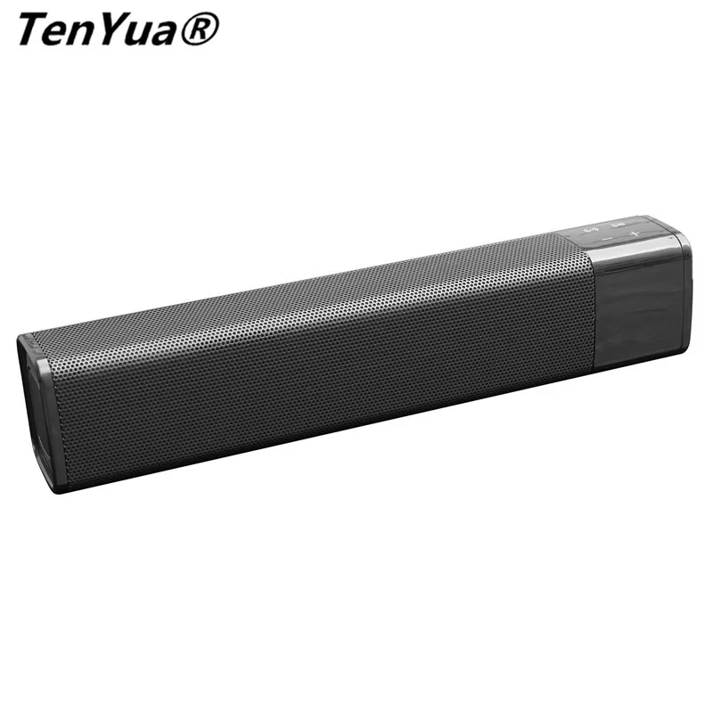 TenYua Портативный NFC Bluetooth Динамик SoundbarSuper бас 20 Вт стерео Touch громкий Динамик Поддержка карты памяти AUX плеер для телефона ТВ
