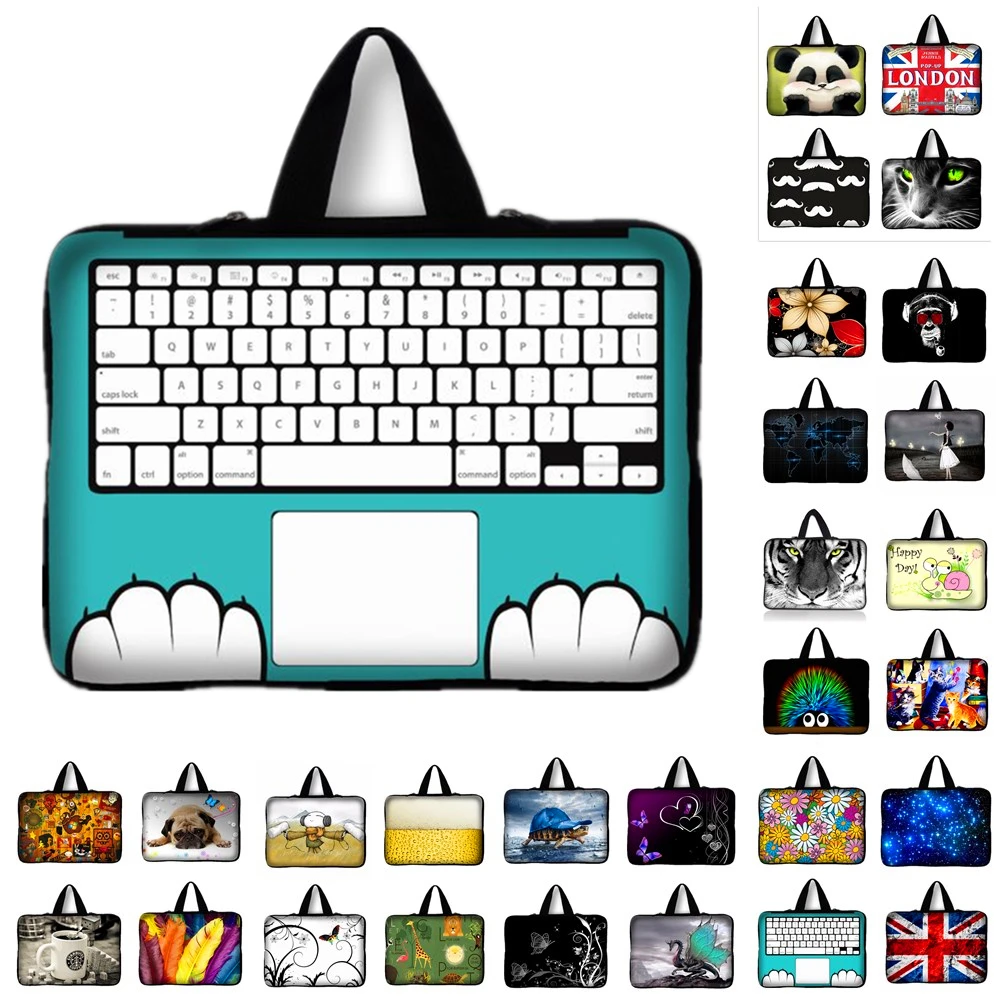 7 10,1 12 13,3 14,1 15,4 17,4 17,3 15,6 настроить Laptop Sleeve сумка планшеты чехол для Macbook Air/Pro/retina Dell ASUS acer hp