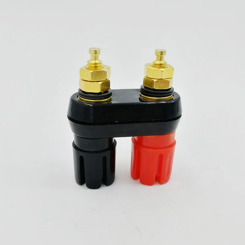 

Banana plugs Couple Terminals Red Black Connector Amplifier Terminal Binding Post Banana Speaker Plug Jack