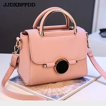 

2019 Fashion Women's Handbags Famous Candy Shoulder Bags Ladies Totes Simple Trapeze Women Casual Messenger Bag