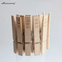 100 Свадебные клипсы с именем на заказ, прищепки для дня рождения, индивидуальная надпись, держатели для карт, свадебные принадлежности