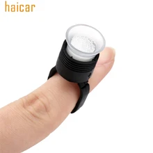 Haicar любовь красота 10 шт. пигмент для микроблейдинга пластик клей кольца татуировки держатель чернил для полу постоянный макияж 170111 Прямая