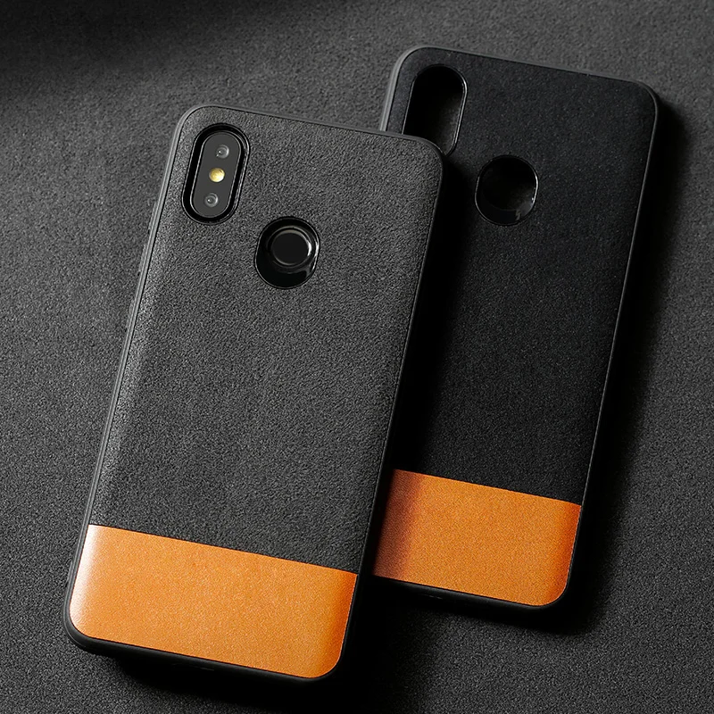 

Phone Case for xiaomi Mi 8 9 9se 9T A1 A2 A3 lite case for Max 3 Mix 2s 3 Redmi Note 5 6 7 Pro Suede leather stitchin Cover