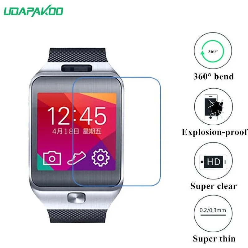 Udapakoo прозрачная закаленная (мягкое стекло) пленка для Samsung Galaxy Gear 2 Nano