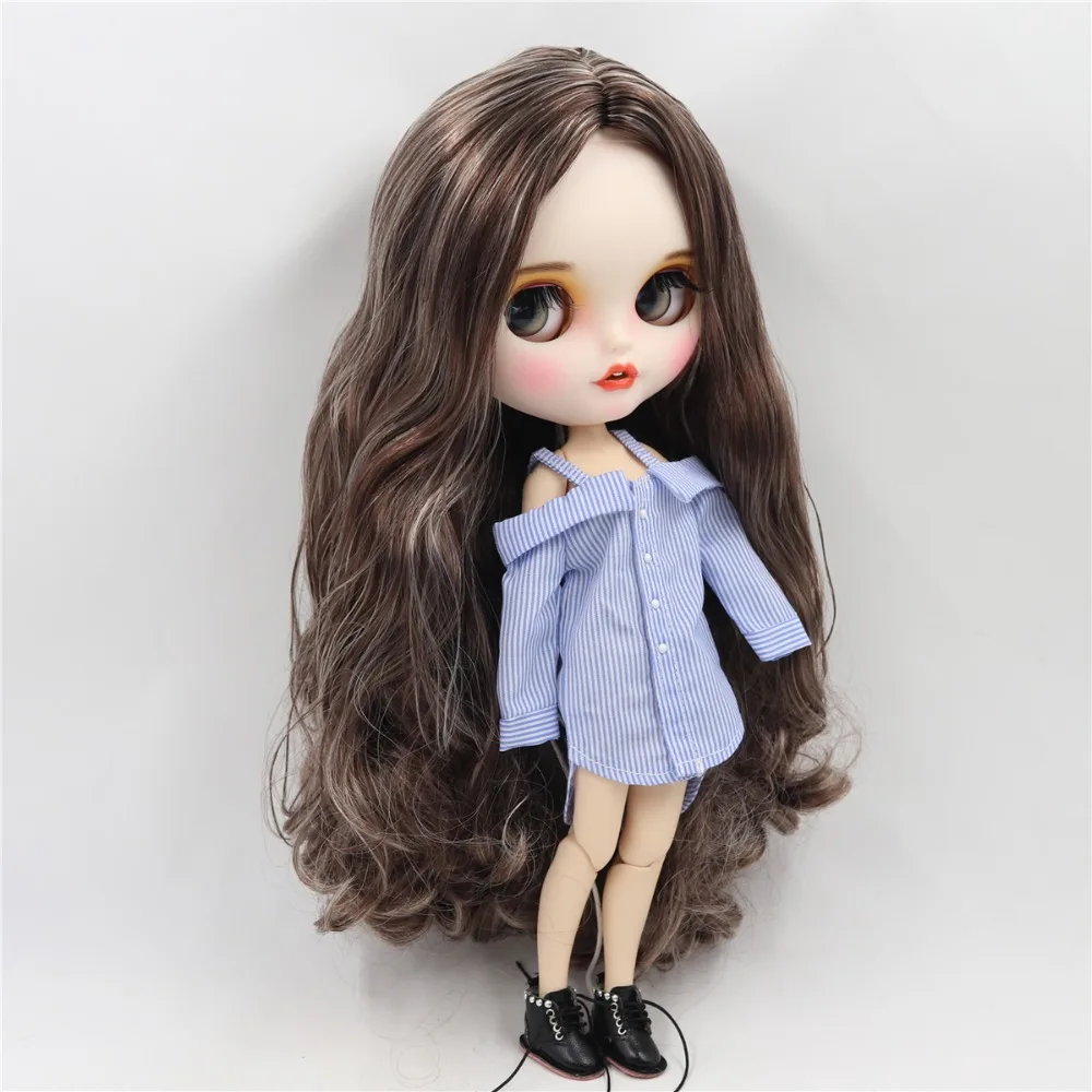 Ледяная фабрика blyth кукла 1/6 bjd Заказная с яркой кожей шарнир тело новое матовое
