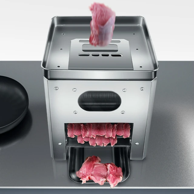 850W elettrico per uso professionale a base di carne affettatrice