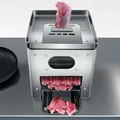 850W electric commercial meat slicer Stainless steel slicer Wire cutter Fully automatic Meat grinder Sliced meat cutting machine|Meat Grinders|Home Appliances -