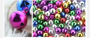 

Mix 20 PCS/lots of diy small lovely bronze new income 8 mm Children dance the bell / Pet bell 011003001
