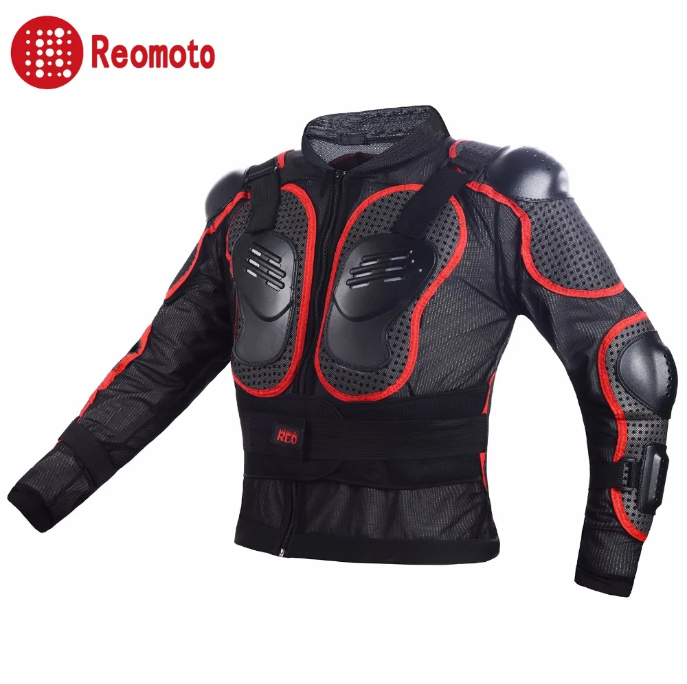 Motorcycle jacket full body armor motocross racing armor protector Kight riding clothes red