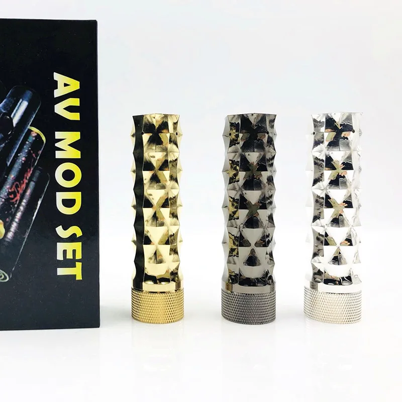 Новый механический mod kit Circus Saw blade spectrum латунный материал 18650 батарея vape ручка