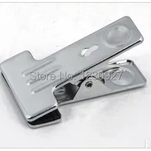 2 шт./партия,, светодиодная лампочка для машинки с зажимом, серебряная Настольная лампа с металлическим основанием, светодиодная лампа с ЧПУ для машины DIY, зажим