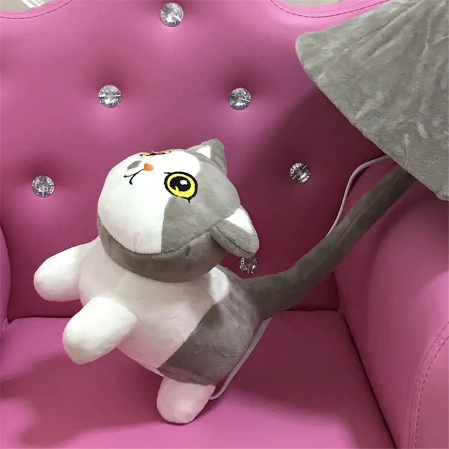 Мультяшная детская спальня Ragdoll настольная лампа кота креативный домашний деко