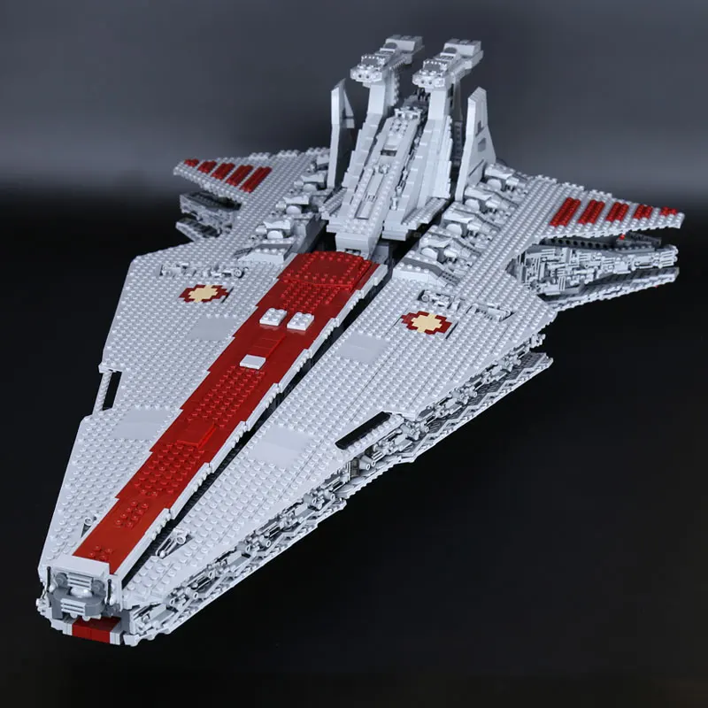 6125 шт. классический UCS ST04 Республика Cruiser 05077 Звездный Разрушитель забавные
