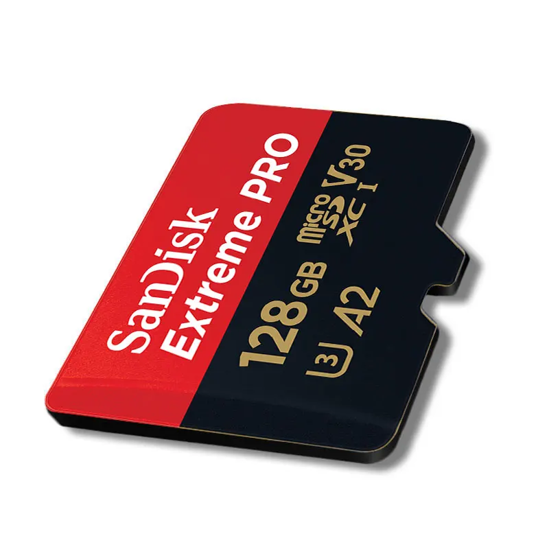 Карта памяти SanDisk Extreme PRO microSDXC карта 64 ГБ 128 256 до 170 МБ/с./с скорость чтения U3 V30 A2
