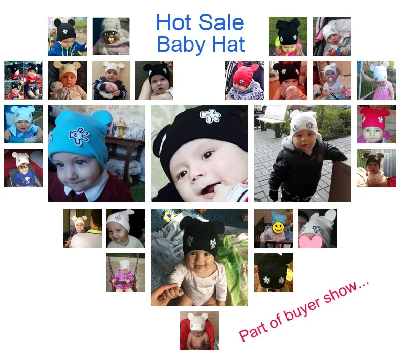 Cute Newborn Baby Mädchen Beanie Hat Hüte Ohr Plüsch Mützen Kappe Wintermütze