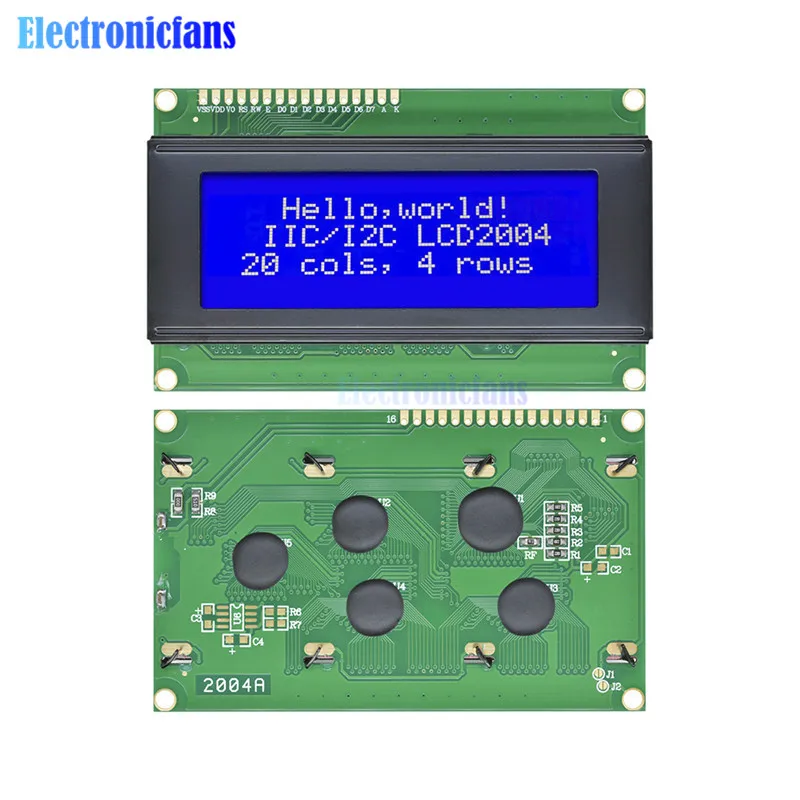 2004 204 20 х 4-символьный ЖК-дисплей Дисплей Модуль синий черный свет